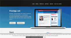 Desktop Screenshot of prestigo.net