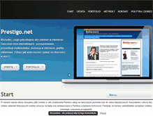 Tablet Screenshot of prestigo.net